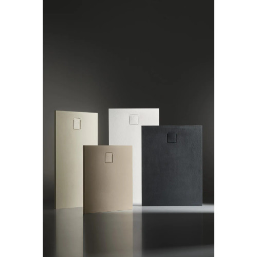 Piatto doccia 80x160 cm Forma Mose bianco opaco - Hafro