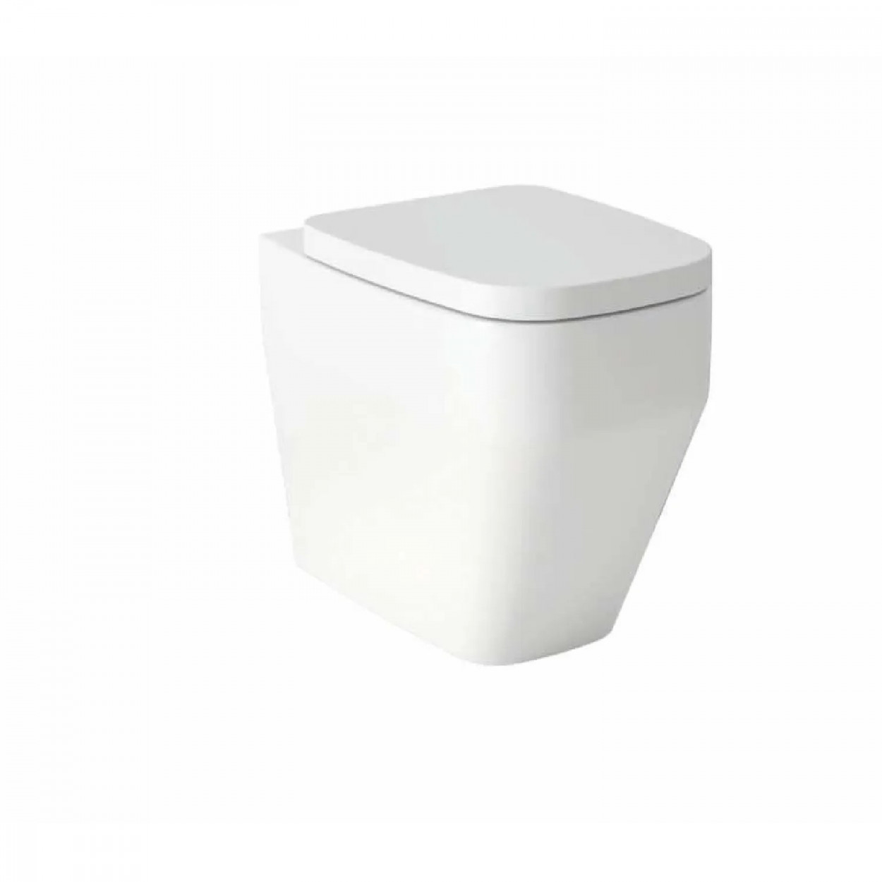 Vaso Wc a terra Fio 55x36x45h cm bianco lucido - Hafro