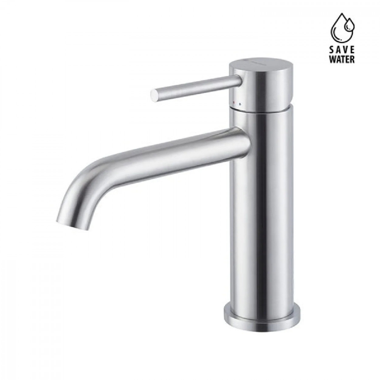 Miscelatore monocomando per lavabo senza scarico X-Steel 316 acciaio i