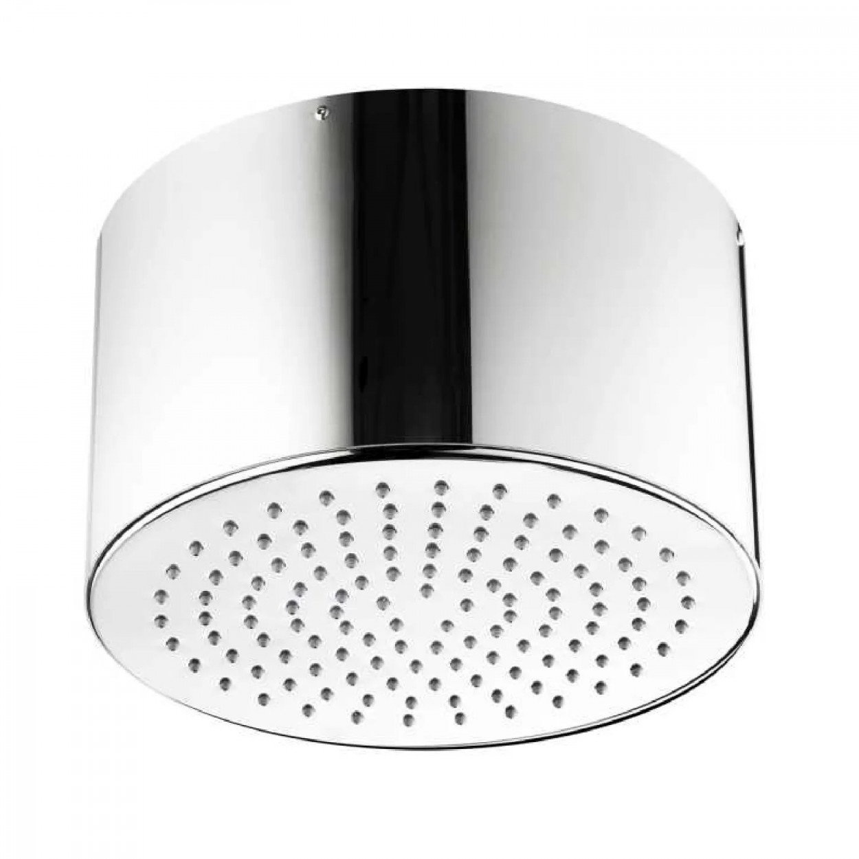 Soffione doccia a soffitto Ø25 cm Oki acciaio inox - Bossini