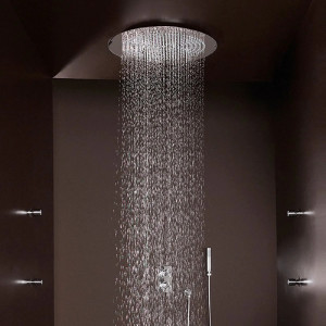 Soffione doccia a controsoffitto Ø 37 cm Dream-Oki cromo - Bossini 2