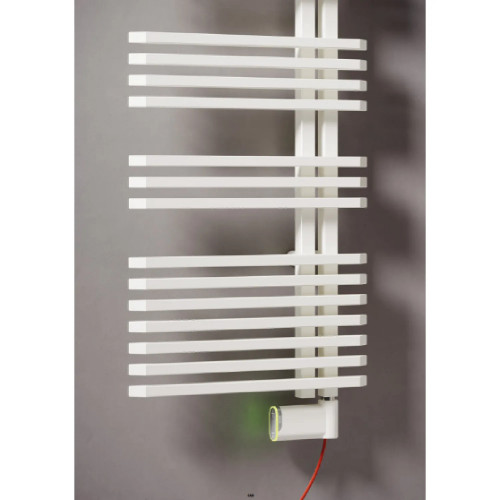 Scaldasalviette verticale elettrico Jazz_S h880x500 mm bianco - Irsap