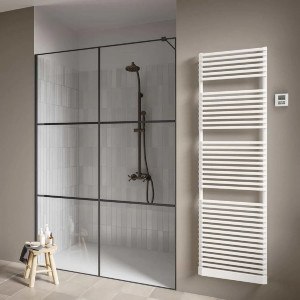 Radiatore verticale elettrico Net h1270x500 mm bianco - Irsap