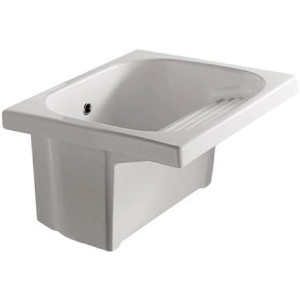 Lavatoio Venere 60x50 cm Bianco Lucido - Galassia | Qualità e Design