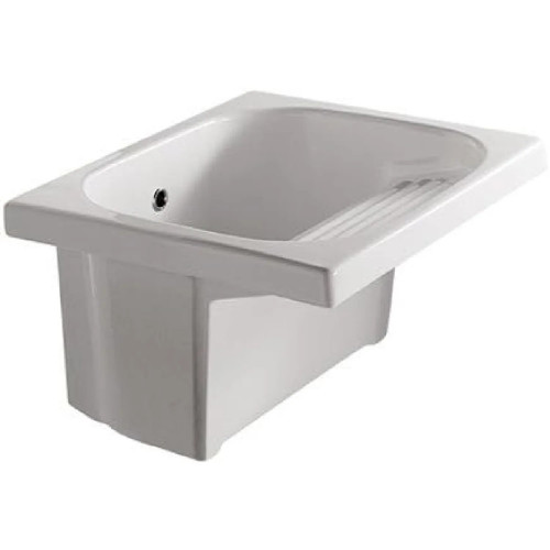 Lavatoio Venere 60x50 cm Bianco Lucido - Galassia | Qualità e Design