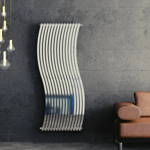 Radiatore verticale Lola h1516x450 mm inox lucido - Cordivari 2