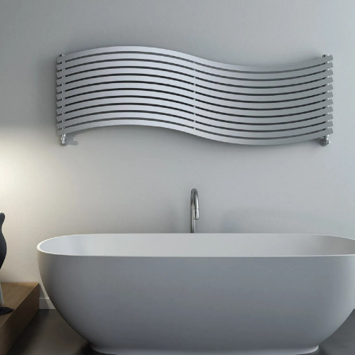 Radiatore orizzontale Lola h570x1516 mm inox lucido - Cordivari