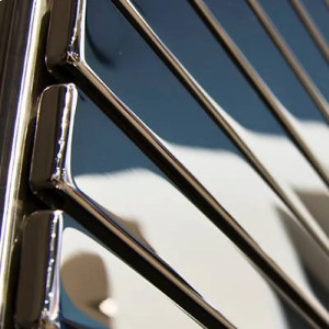 Radiatore orizzontale Lola h570x1516 mm inox lucido - Cordivari 2