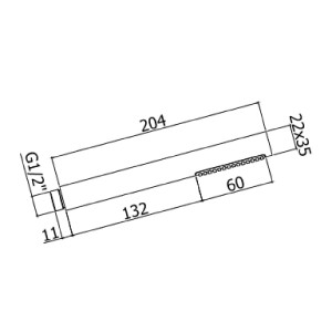 Doccetta monogetto Berry cromo - Paffoni 2