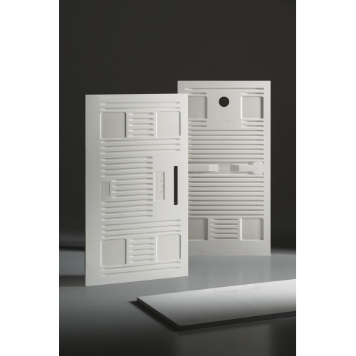 Piatto doccia Forma Zoe 80x80 cm bianco opaco – Hafro