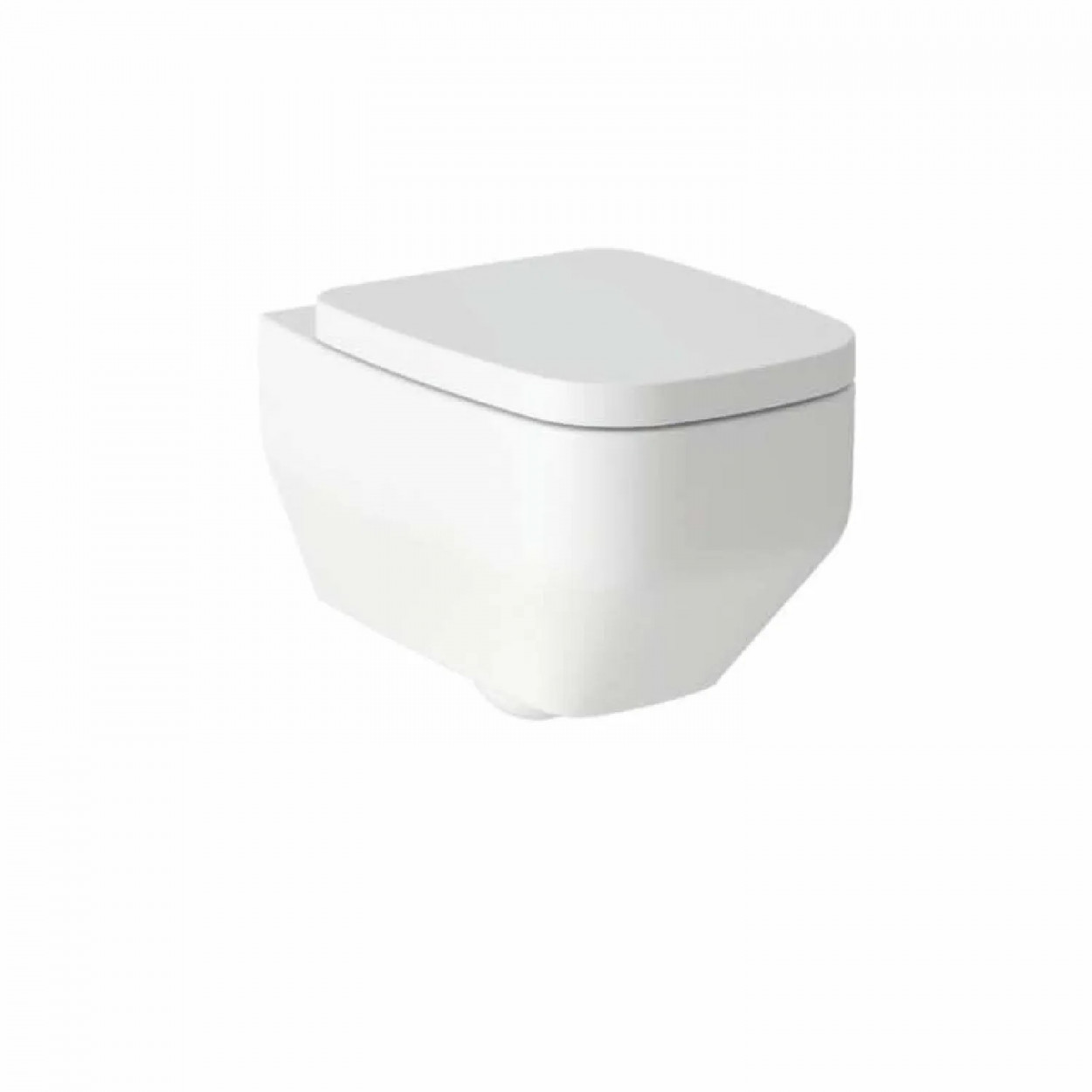 Vaso wc sospeso Fio 55x36 cm bianco lucido - Hafro