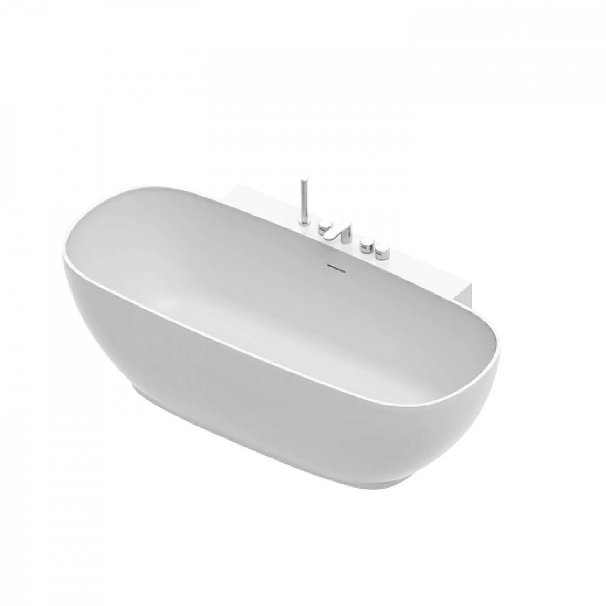 Vasca da bagno Calle 170x80 cm tecnotek bianco - Hafro