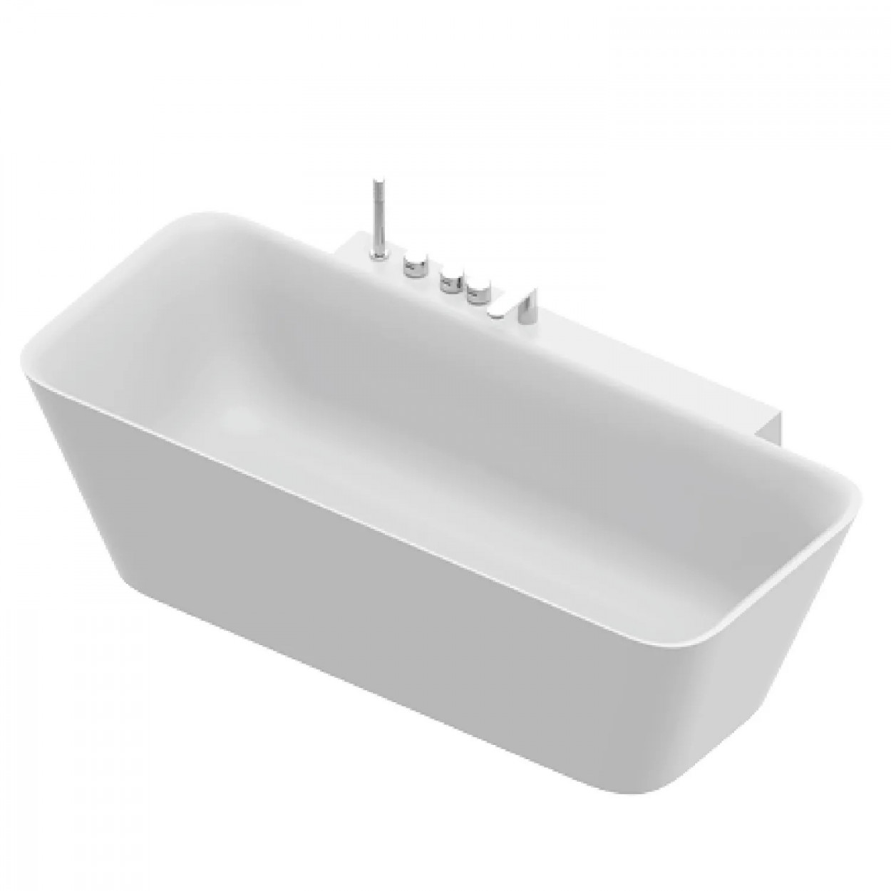 Vasca da bagno centro stanza Calle dx 170X80 cm tecnotek bianco – Hafr