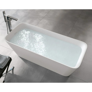 Vasca da bagno centro stanza Move 170X70 cm tecnotek bianco – Hafro 2