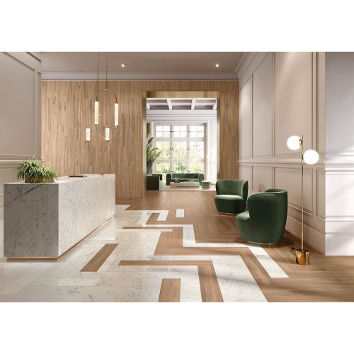 Allure Olmo Ambre Antislip 20x120 cm - Pavimento Italgraniti Elegante