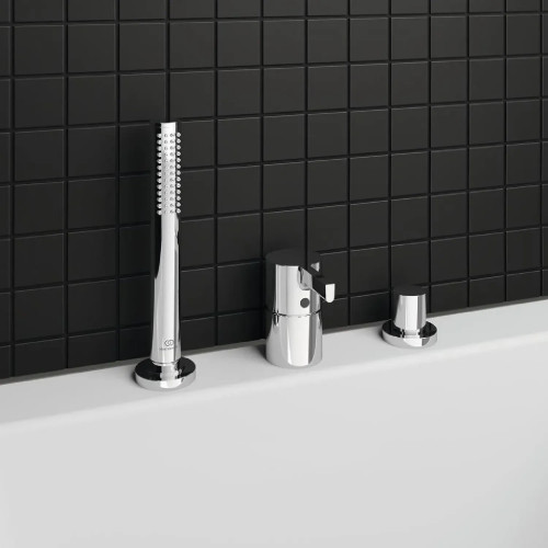 Gruppo bordo vasca 3 fori Joy cromo – Ideal Standard | Meglioalge