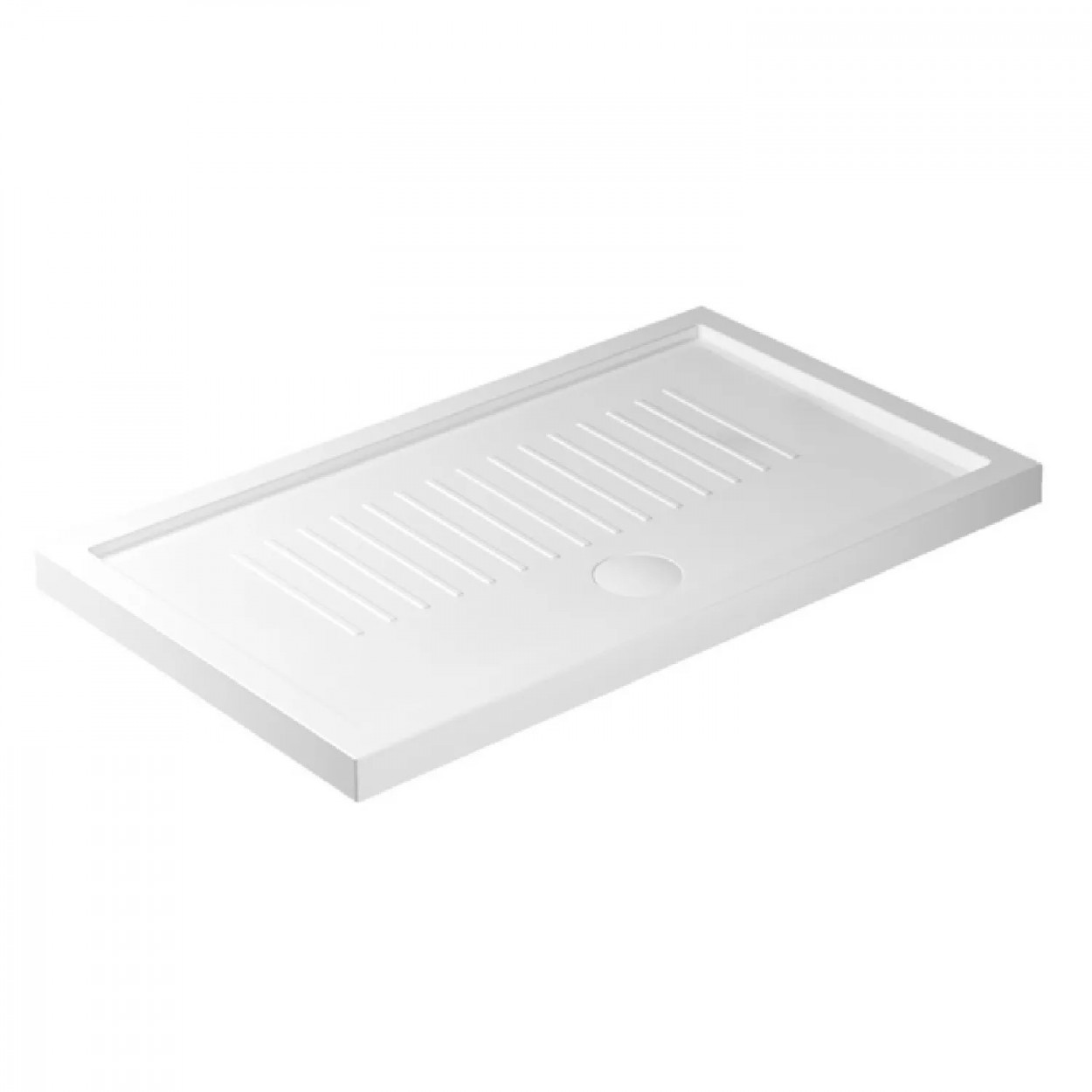 Piatto doccia 70x120x6 cm Flat bianco lucido Galassia | Design moderno