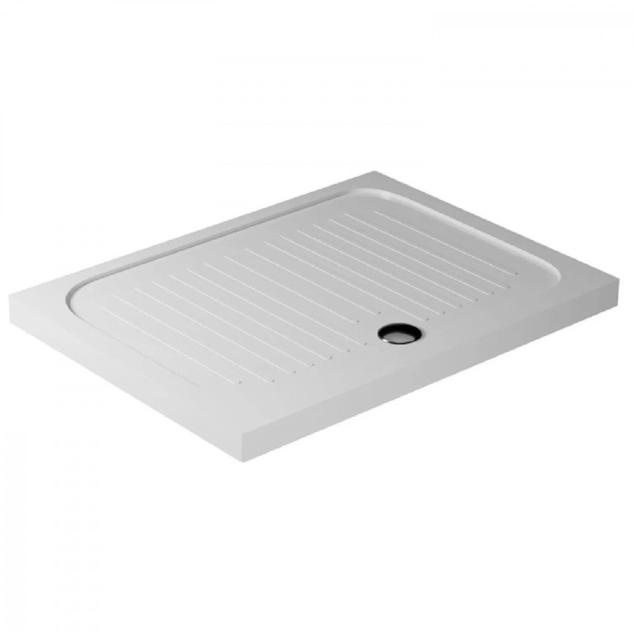 Piatto doccia 75x100x6 cm Flat bianco lucido Galassia | Meglioalge