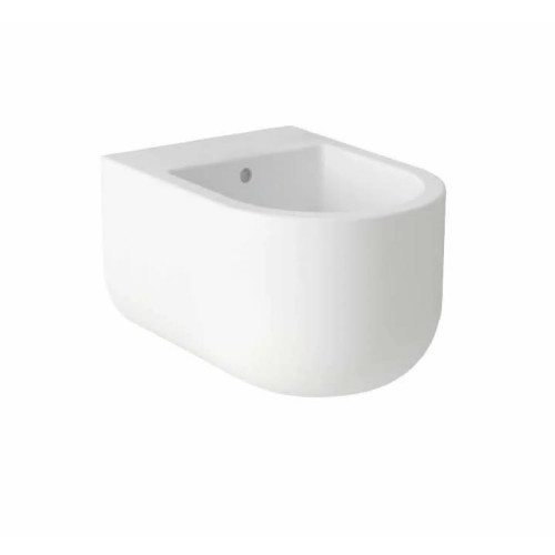 Bidet sospeso Stino 52x36x27,5h cm bianco lucido - Hafro
