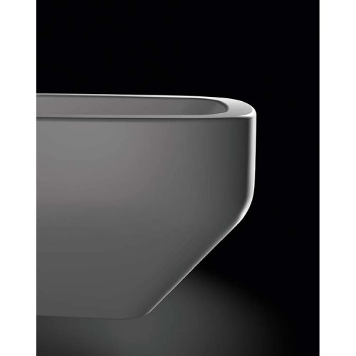 Bidet sospeso Fio 55x36x28h cm bianco lucido - Hafro