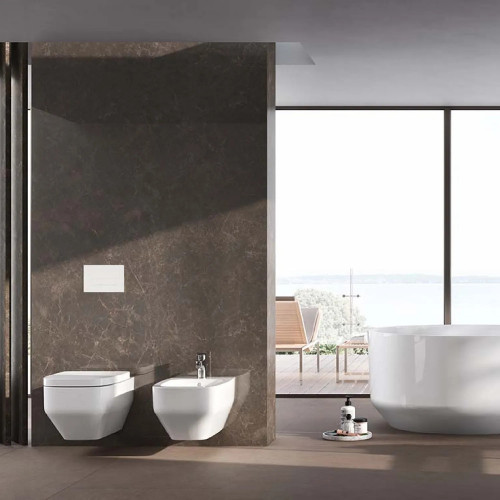 Bidet sospeso Fio 55x36x28h cm bianco lucido - Hafro
