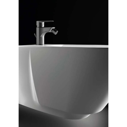 Bidet sospeso Voga 54x36x34,5h cm bianco lucido - Hafro