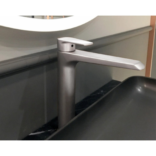 Miscelatore monocomando alto per lavabo Rule cromo - Geromin