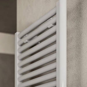 Scaldasalviette elettrico Novo 764x500 mm bianco - Irsap 2
