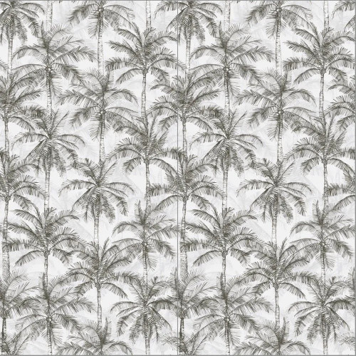 Ludo Decoro Palmetta Bianco 60x120 cm - Ceramica Rondine | Meglioalge