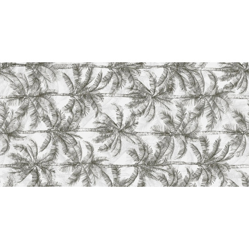 Ludo Decoro Palmetta Bianco 60x120 cm - Ceramica Rondine | Meglioalge
