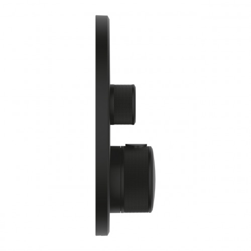 Miscelatore termostatico 3 vie Grohtherm Smartcontrol nero opaco - Gro