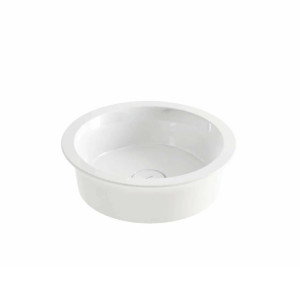 Lavabo da appoggio Avigo Ø 39 cm bianco lucido - Hafro