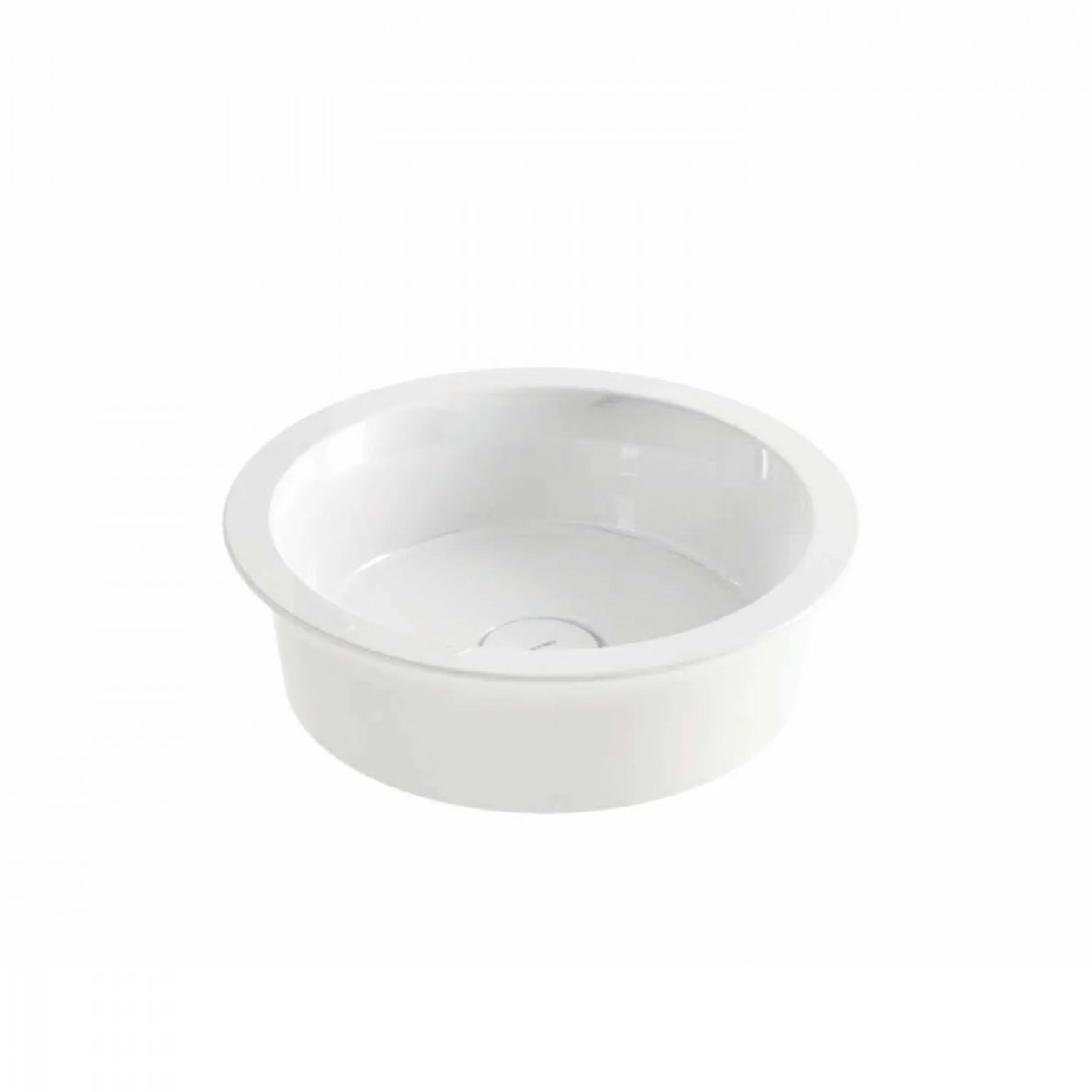 Lavabo da appoggio Avigo Ø 39 cm bianco lucido - Hafro