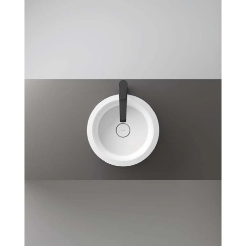 Lavabo da appoggio Avigo Ø 39 cm bianco lucido - Hafro