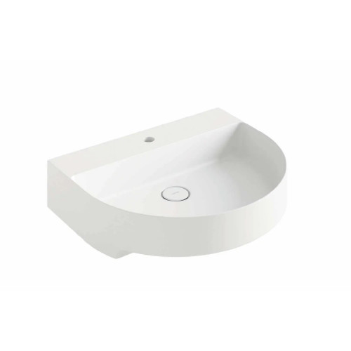 Lavabo appoggio/sospeso Arko 60x51x12 cm bianco lucido - Hafro