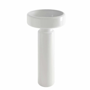 Lavabo freestanding Vigno Ø48x87h cm bianco lucido - Hafro