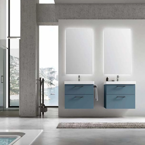 Lavabo consolle Vera 72x51x11 cm bianco lucido - Hafro