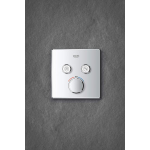 Miscelatore termostatico 2 vie Grohtherm Smartcontrol cromo - Grohe 2