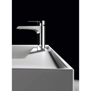 Lavabo consolle Vera 72x51x11 cm bianco lucido - Hafro 2