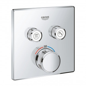 Miscelatore termostatico 2 vie Grohtherm Smartcontrol cromo - Grohe