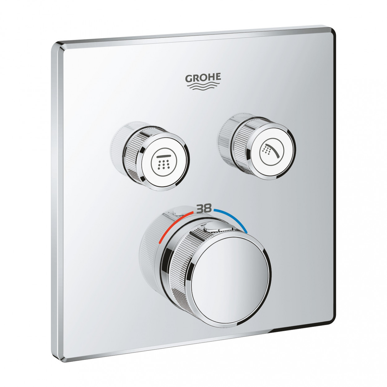 Miscelatore termostatico 2 vie Grohtherm Smartcontrol cromo Grohe