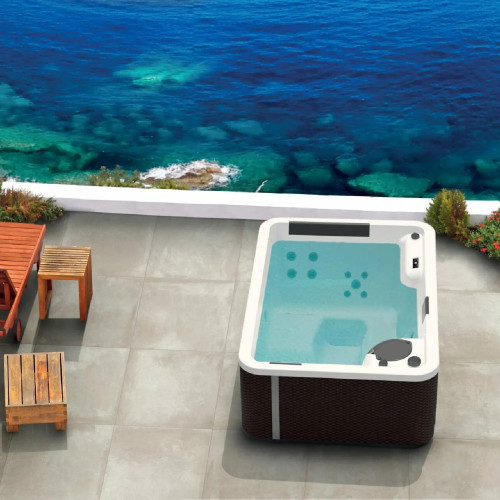 Minipiscina da esterno Happy Spa 3 posti 230x160x78h cm - Kinedo