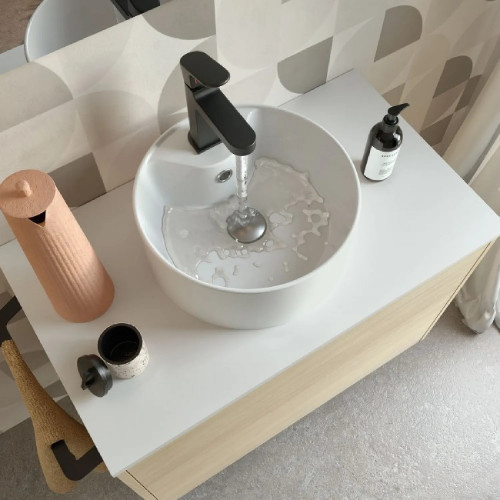 Mobile bagno sospeso 100 cm in legno nordick con lavabo - Ophelia