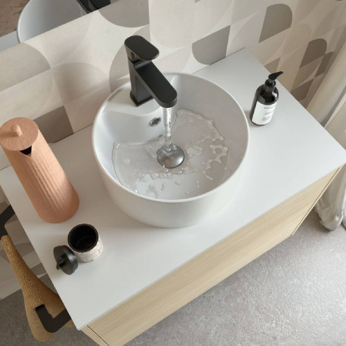 Mobile bagno sospeso 60 cm in legno nordick con lavabo - Ophelia