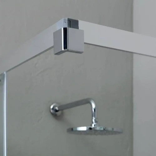 Doppia porta scorrevole Fast Plus 77/79 cm vetro trasparente – Kinedo