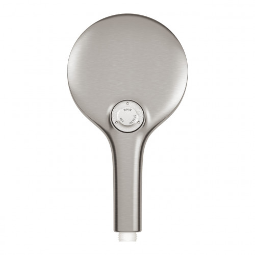Manopola doccia 3 getti Rainshower Smartactive 130 satinato super stee