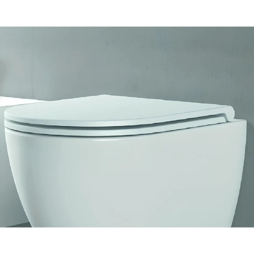 Coprivaso Slim Comoda Bianco Lucido | Azzurra Ceramica