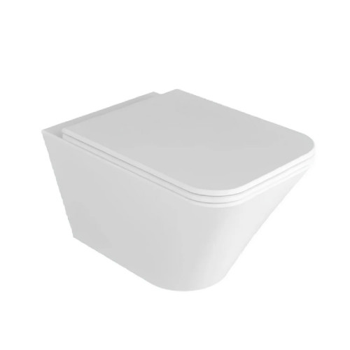 Vaso sospeso easy clean Build bianco lucido - Azzurra Ceramica