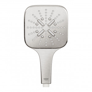 Manopola doccia 3 getti Rainshower Smartactive 130 satinato Super Stee 2
