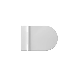 Vaso sospeso 50 cm Unica bianco lucido - Alice Ceramica 2